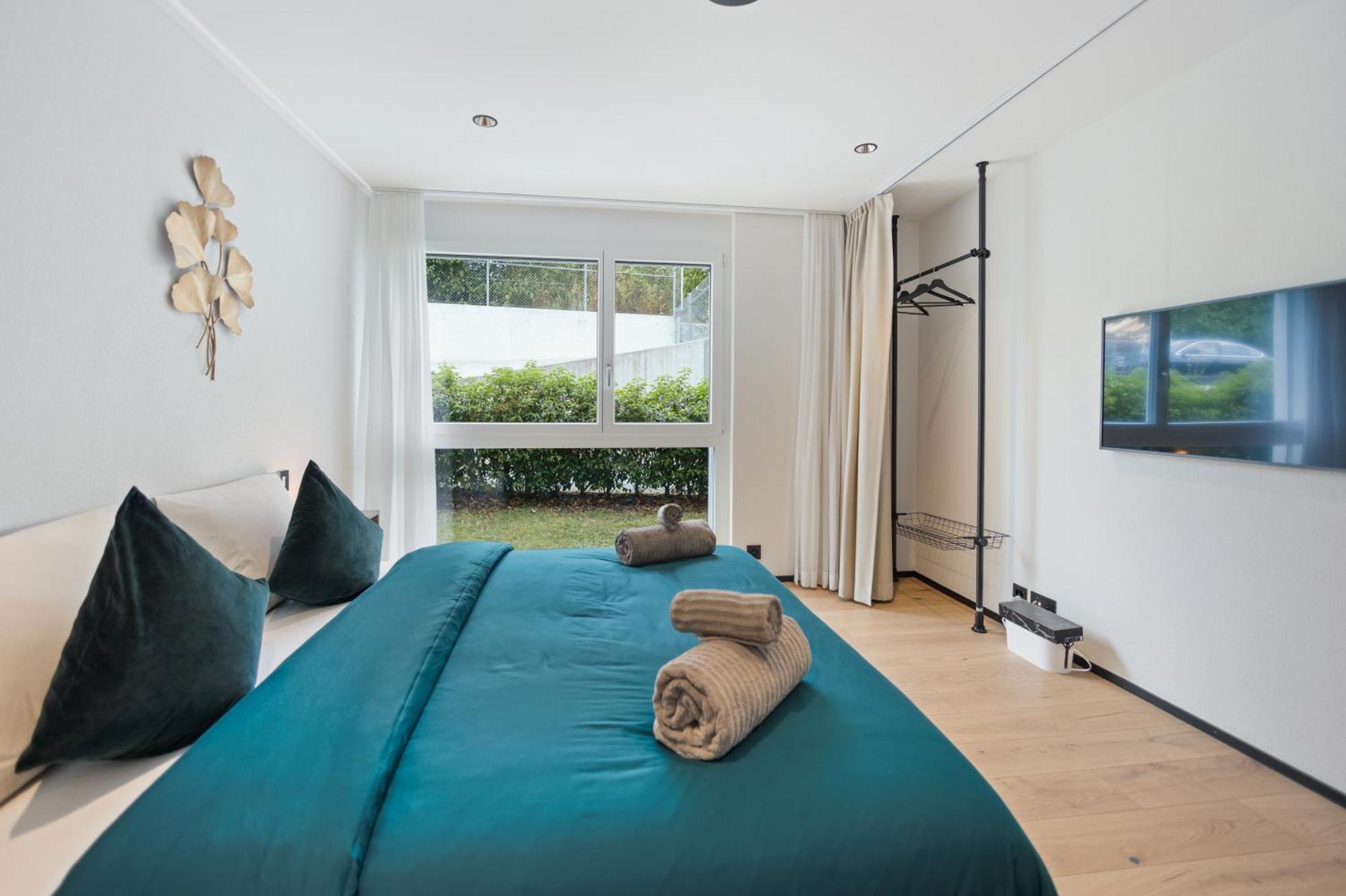 The R Apartment Zugerberg - Ev Wallbox - Terrasse Geroldswil Dış mekan fotoğraf