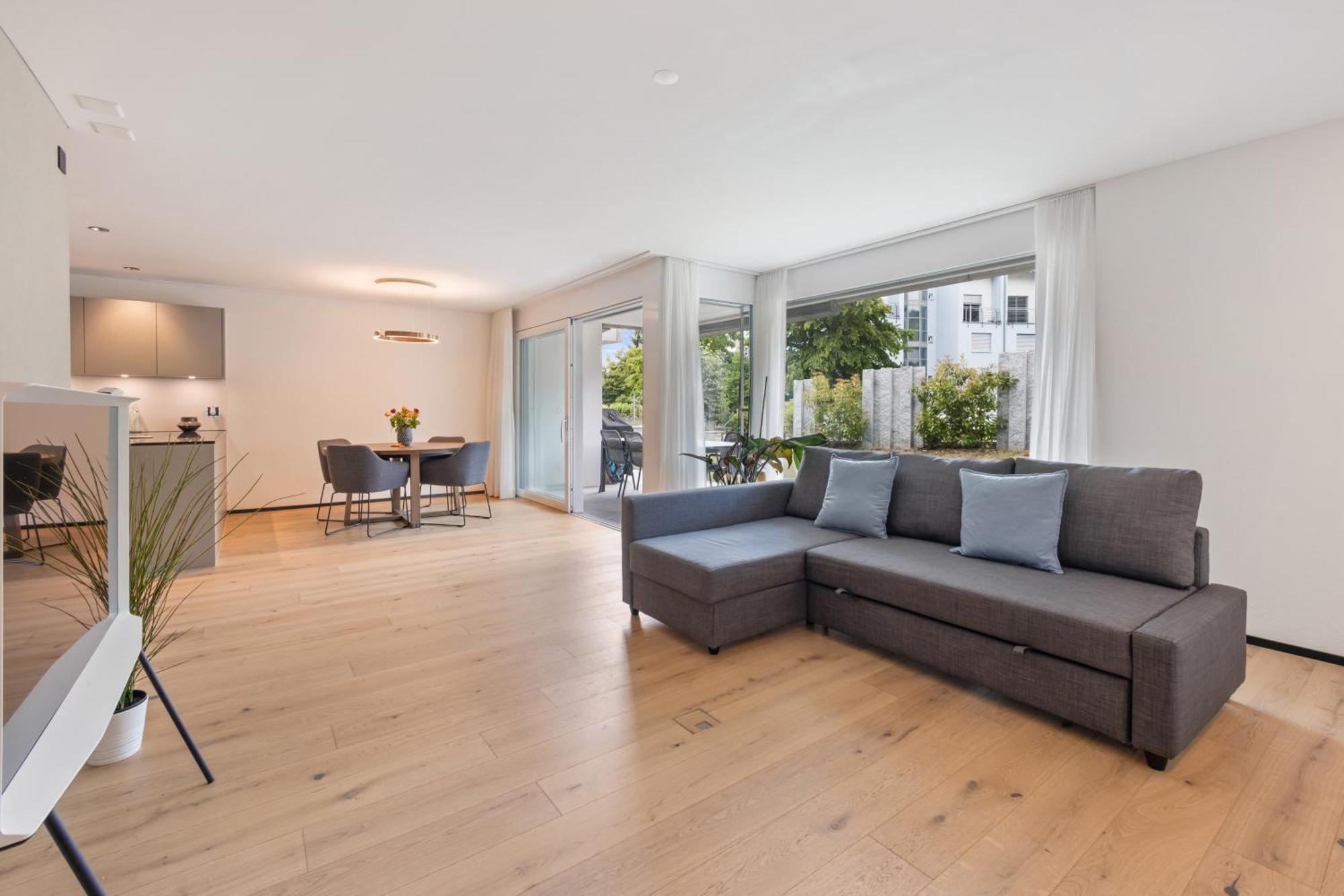 The R Apartment Zugerberg - Ev Wallbox - Terrasse Geroldswil Dış mekan fotoğraf